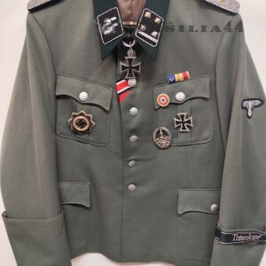 uniforme tedesca delle vaffen ss obersturmbannfuhrer